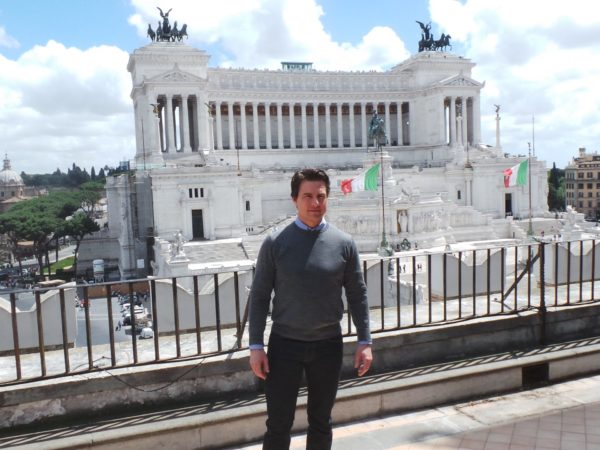 Tom Cruise a Roma per Mission: Impossible 7